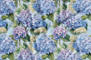 Floral Seamless Patterns + Cliparts, a Pattern Graphic by Olya Creative (Thumbnail 18 of 20)