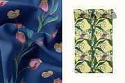 Sparkling Floral Patterns, a Pattern Graphic by Ninterints (Thumbnail 10 of 17)