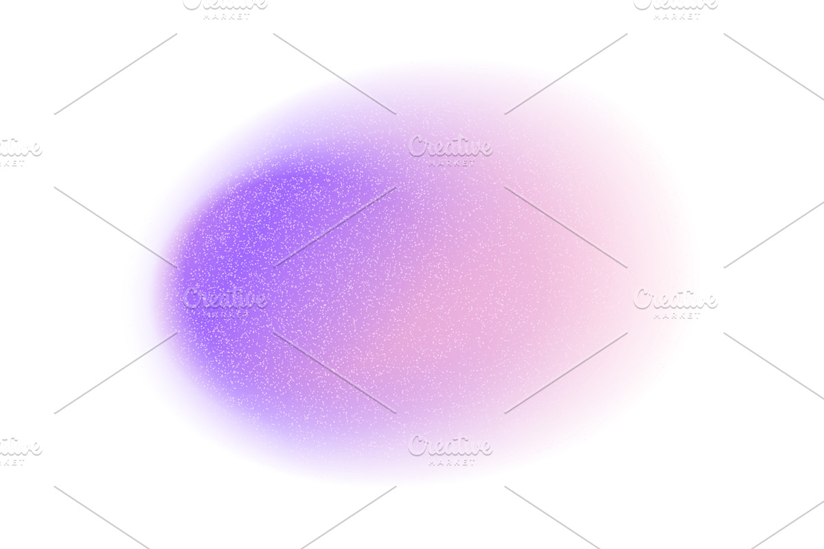 Abstract gradient circle with grain, an Illustration by YuliiaOsadcha