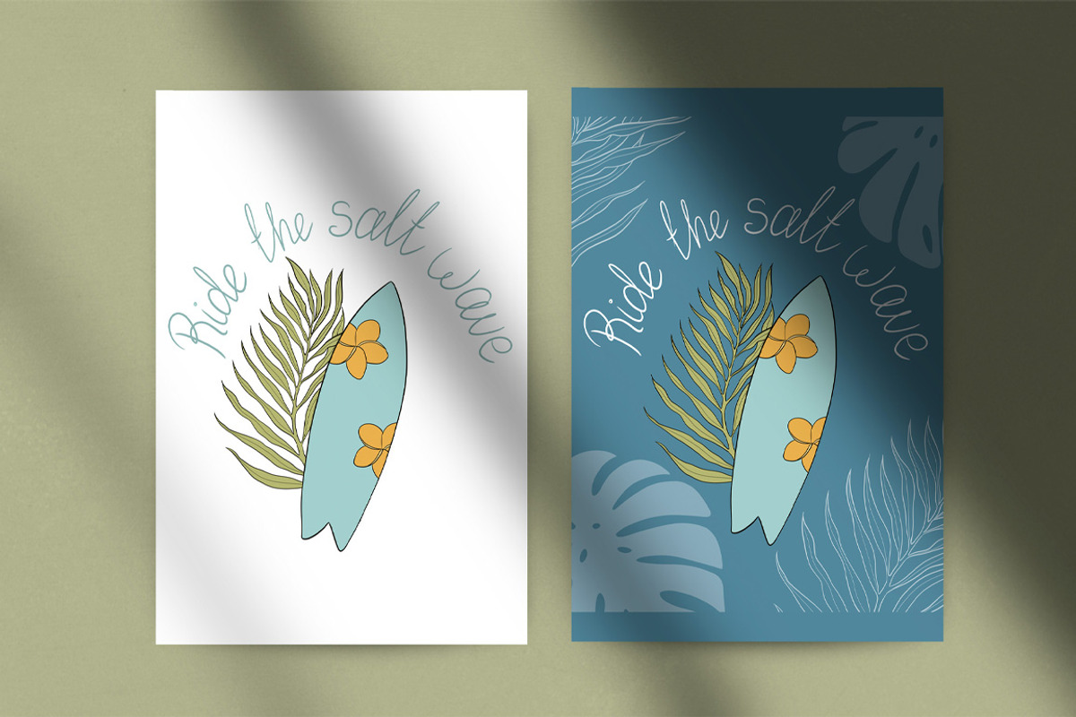 Aloha Hawaii Posters, a Decorative Illustration by Mari_Caliart (Photo 6 of 12)