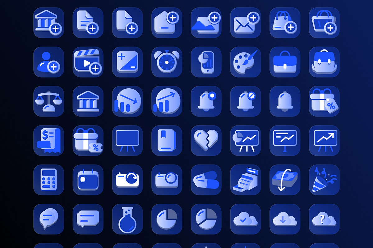 FORTIS - Bold Colorfull Icon Pack, a Solid Icon by BROCZ Store (Photo 7 of 8)