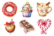 Sweet Christmas Clipart Bundle, an Illustration by Daily.Designs (Thumbnail 4 of 6)