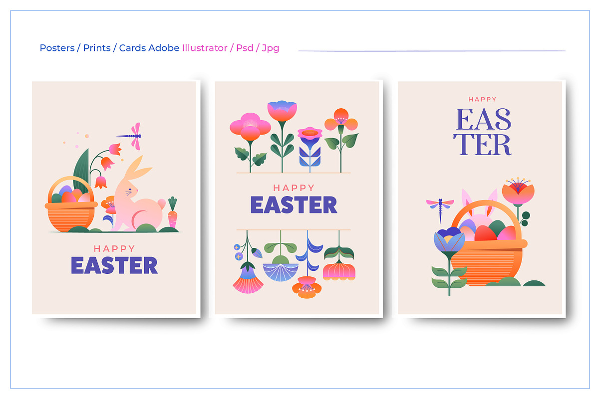 Spring Flowers & Easter Illustration, a Graphic by Marish (Photo 3 of 7)