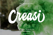 Creasi Script, a Font by Rudhi Sasmito (Thumbnail 1 of 4)