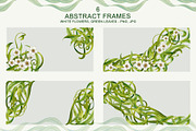 Floral frames, botanical watercolor, a Decorative Illustration by EL_SUHOVA (Thumbnail 10 of 15)