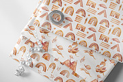 SALE! Bohemian  seamless patterns, a Pattern Graphic by Tiana Geo (Thumbnail 5 of 12)
