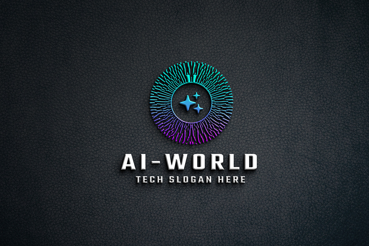 Artificial Intelligence Tech Logo, a Branding & Logo Template by Design_Planet (Photo 4 of 4)