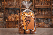 Capybara Baking Clipart Set, an Animal Illustration by Palau (Thumbnail 2 of 10)