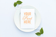 Set of 2 Menu Mockup, Wedding Mockup, a Product Mockup by MockUpHeaven (Thumbnail 2 of 2)
