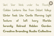 The Seranova - Contemporary DecoSans, a Sans Serif Font by Setara Langit CreativeStd (Thumbnail 13 of 16)