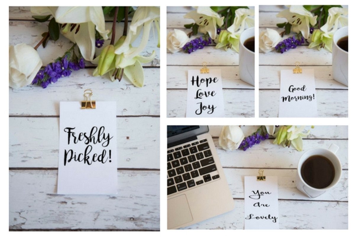 Beautiful Morning Blogger Bundle, a Cups & Container Mockup by Say Hello Photos (Photo 2 of 5)