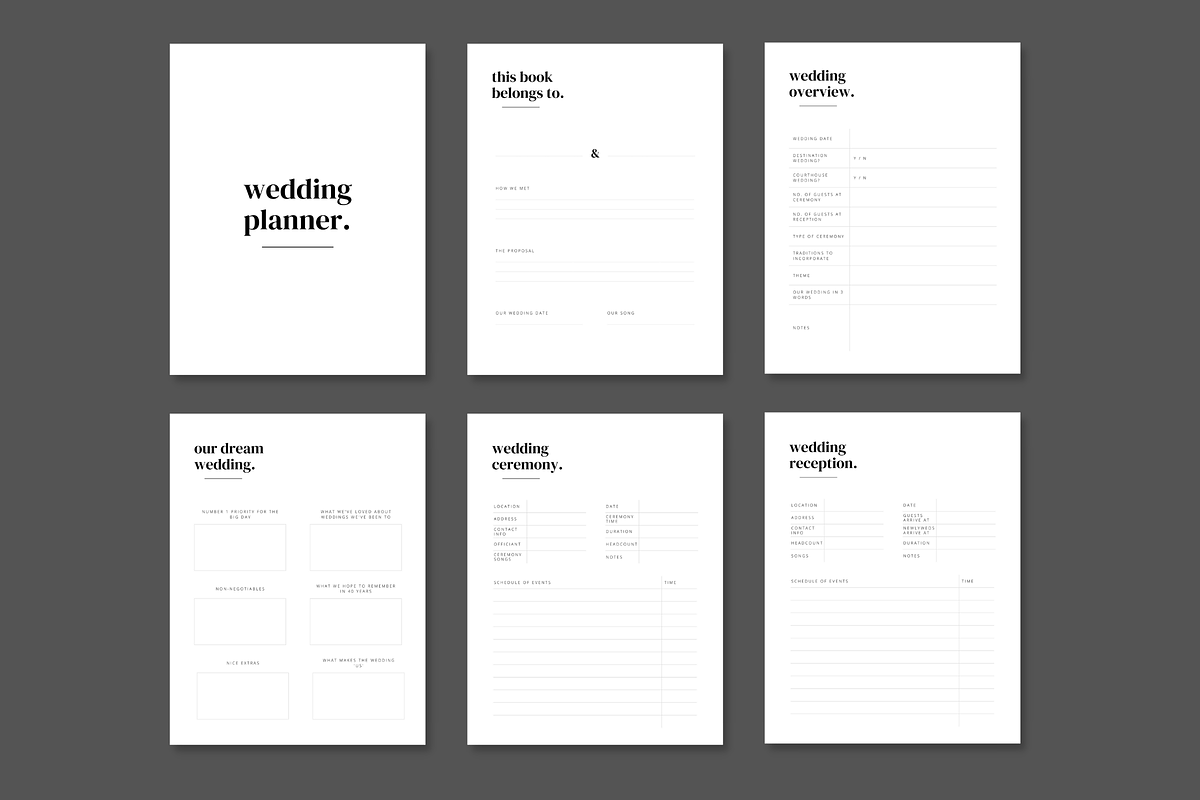 Wedding Planner Template | Canva, a Templates & Theme by DesignStudioTeti (Photo 3 of 5)