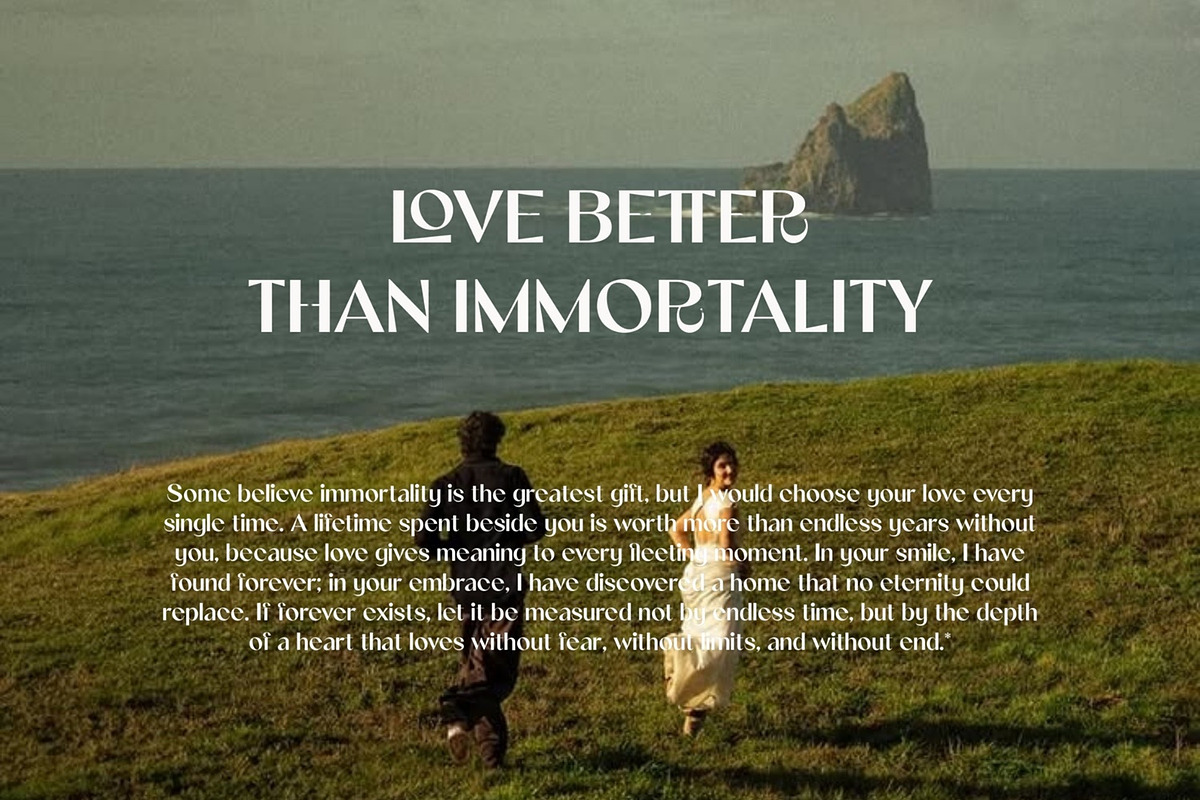 Gosenja – Elegant Summer Serif, a Serif Font by Elmous (Photo 8 of 10)