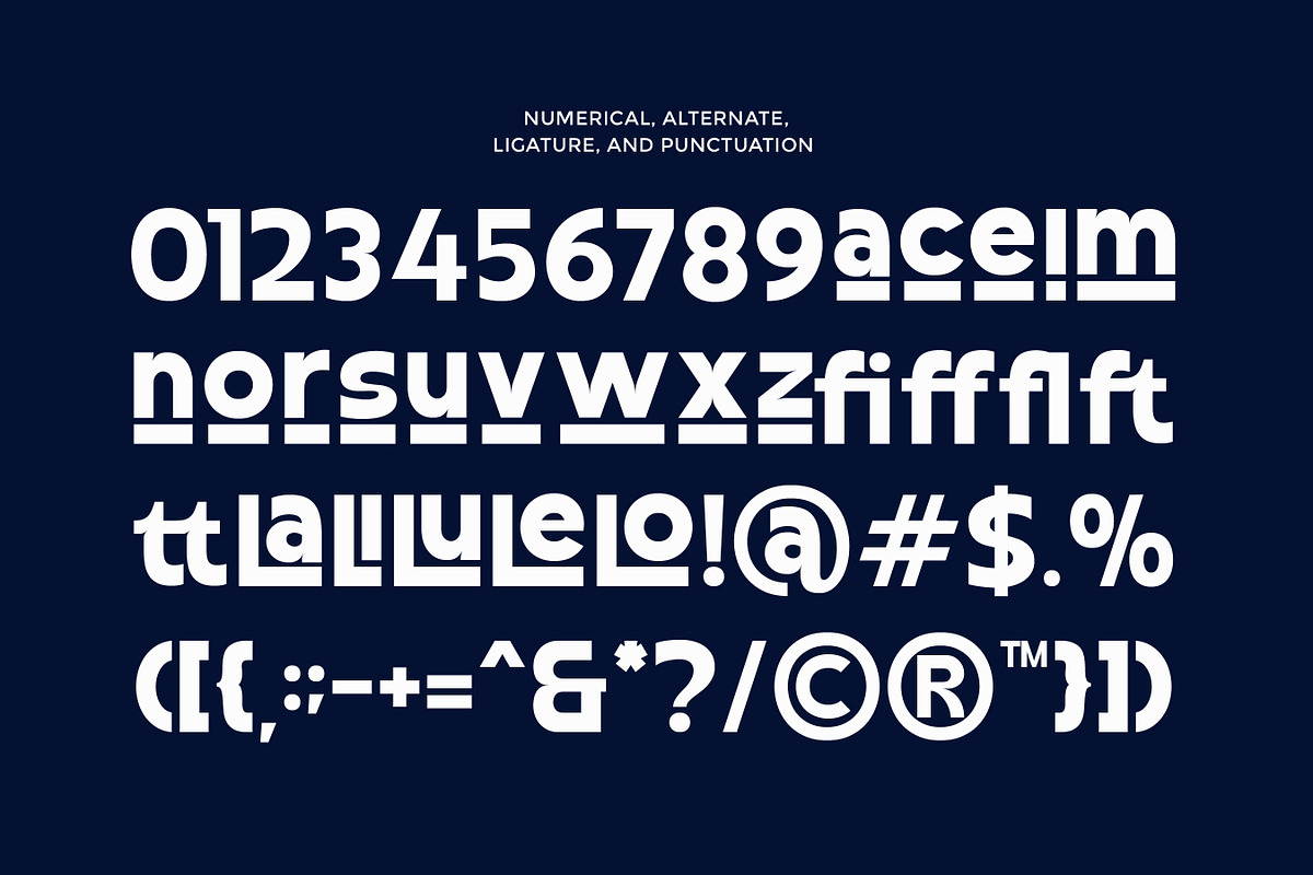 Ritteru – Bold Display Sans Serif Fo, a Sans Serif Font by Flawless And Co (Photo 9 of 10)