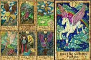 Fantasy World Tarot/full deck, a Decorative Illustration by Samiramay (Thumbnail 12 of 12)