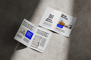 A4 Bi-Fold Brochure Mockup, a Books & Magazine Mockup by UFR_GRAPHIC (Thumbnail 3 of 4)