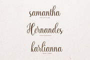 Harsley, a Script Font by sizimon (Thumbnail 5 of 6)