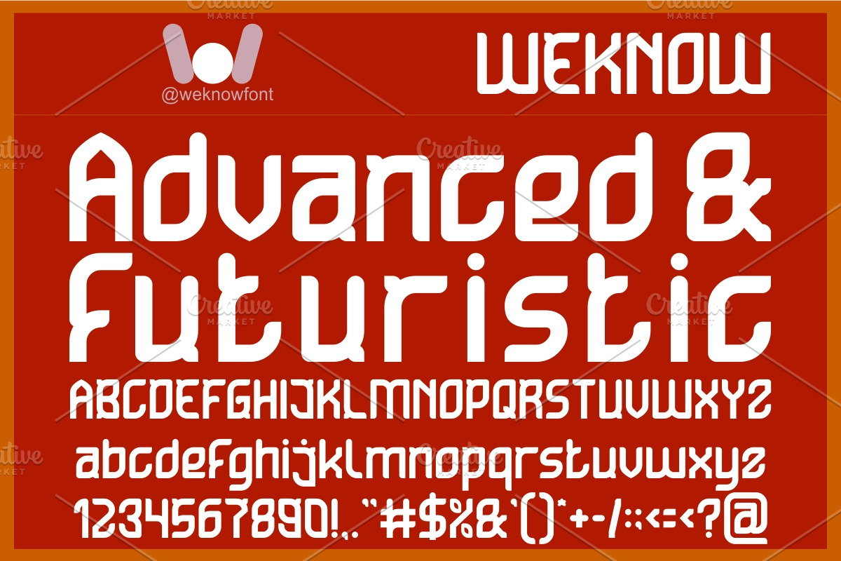 Ultra Human font, a Sans Serif Font by weknow (Photo 4 of 8)