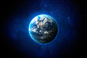 Globe from Space