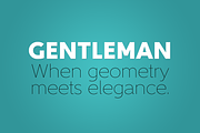 Gentleman Complete Family, a Sans Serif Font by Juraj Chrastina (Thumbnail 1 of 5)