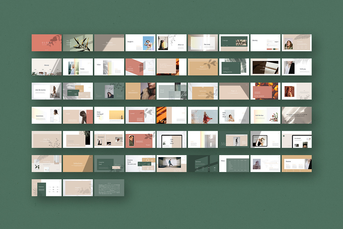 Glory Keynote Template, a Presentation Template by Simple P. (Photo 8 of 9)