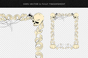 Halloween Frames & Borders, a Background Graphic by DesignerCandies (Thumbnail 4 of 6)