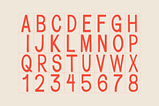 DW Miller Vintage Font Family, a Sans Serif Font by Walker Design Co. (Thumbnail 2 of 10)