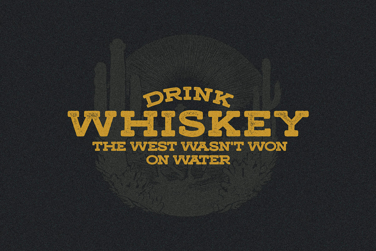 Carolina Cowgirl Slab, a Font by Callie Rian & Co. (Photo 5 of 13)