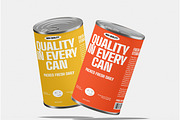 Food Can Mockup, a Packaging Mockup by Unerispace (Thumbnail 4 of 5)