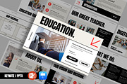 Education Presentation Template, a Presentation Template by Occy Design (Thumbnail 1 of 5)