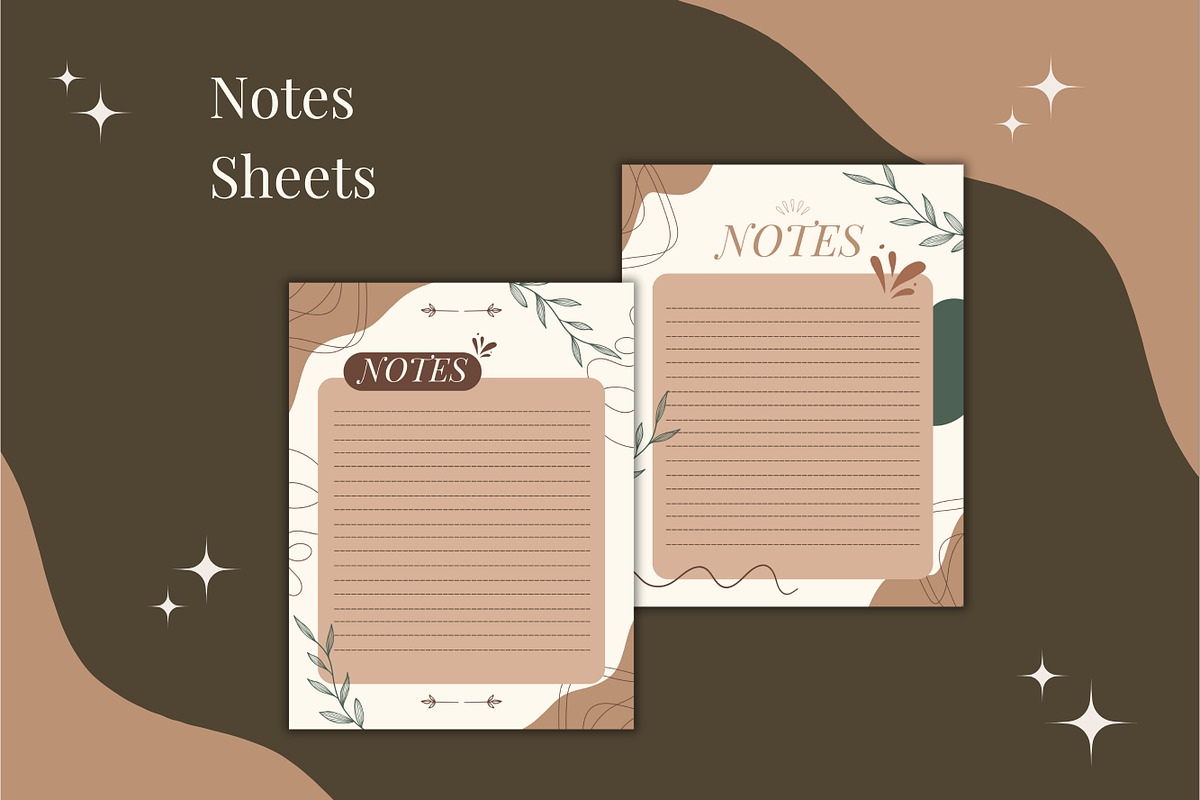 Elegance Fully Planner Template, a Design Template by TemplateCastleStore (Photo 5 of 10)