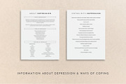 Template: Depression Workbook, a Stationery Template by Nautical Notebooks (Thumbnail 2 of 5)