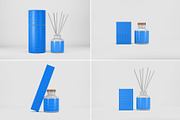 Reed Diffuser Bottle Package Mockup, a Packaging Mockup by Illusiongraphic (Thumbnail 9 of 20)