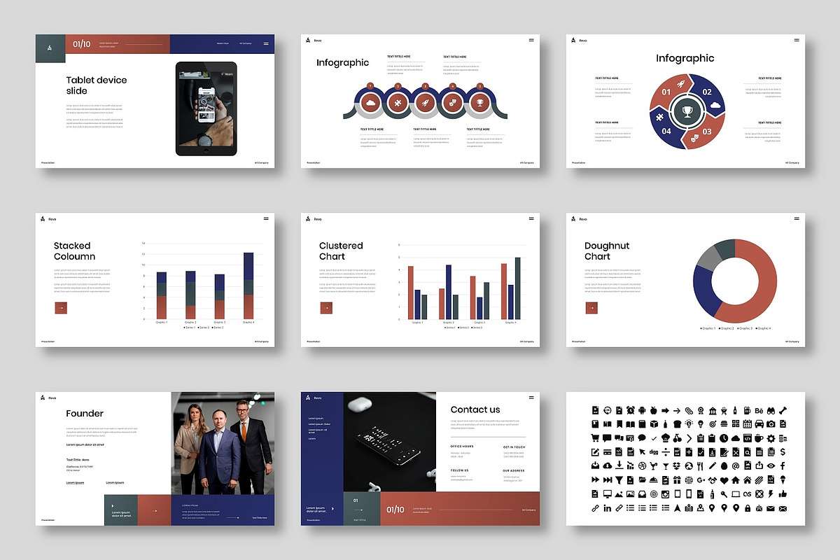 Revo - Business Google Slide Templat, a Presentation Template by Dens Creative Studio (Photo 5 of 6)
