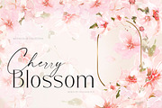 Watercolor Cherry Blossom, an Illustration by Olga Koelsch (Thumbnail 1 of 9)