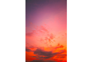 Sunrise Sky. Bright Dramatic Sky, a Nature Photo by Our Amazing World