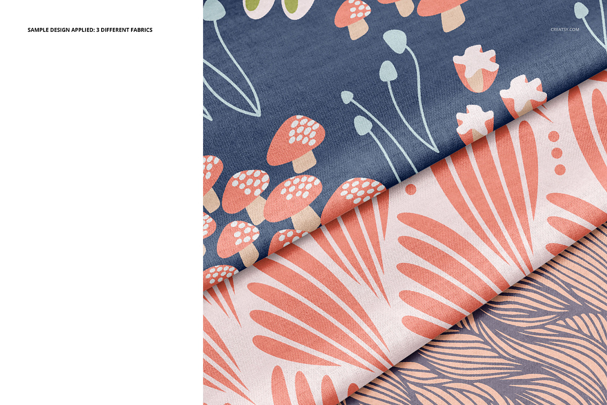 Cotton Fabric Mockup Set, a Product Mockup by Creatsy (Photo 4 of 7)
