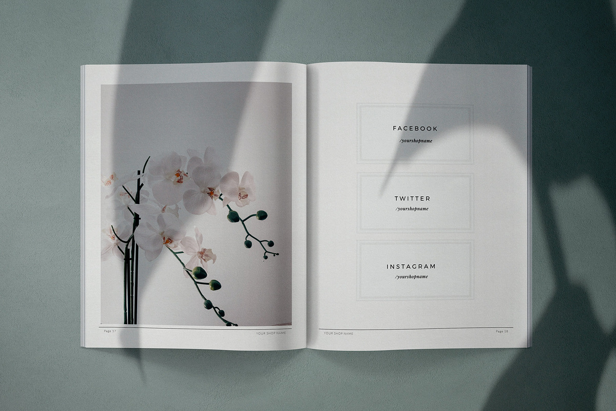 Product Catalog Template, a Magazine Template by By Stephanie Design (Photo 6 of 8)