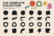 24 Tactile Cutout Vector Shapes, an Object Graphic by Designs24hr (Thumbnail 6 of 10)