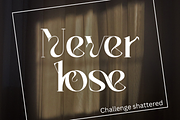 Challenge shattered - Modern Font, a Font by 177Studio (Thumbnail 3 of 8)