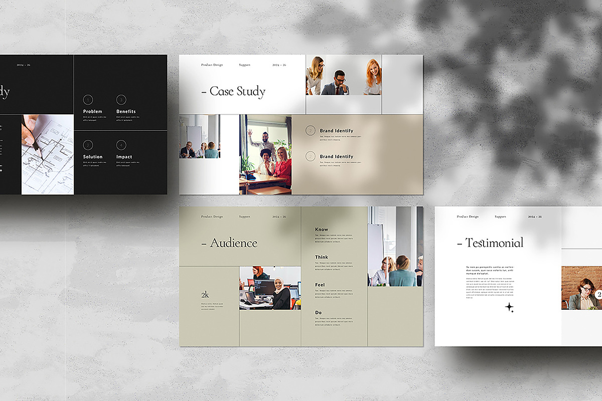 Services Guide Keynote Template, a Presentation Template by White Graphic (Photo 6 of 7)