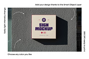 Signage Mockups vol.6 - Sign Mockups, a Mockup by MockupForest (Thumbnail 3 of 8)