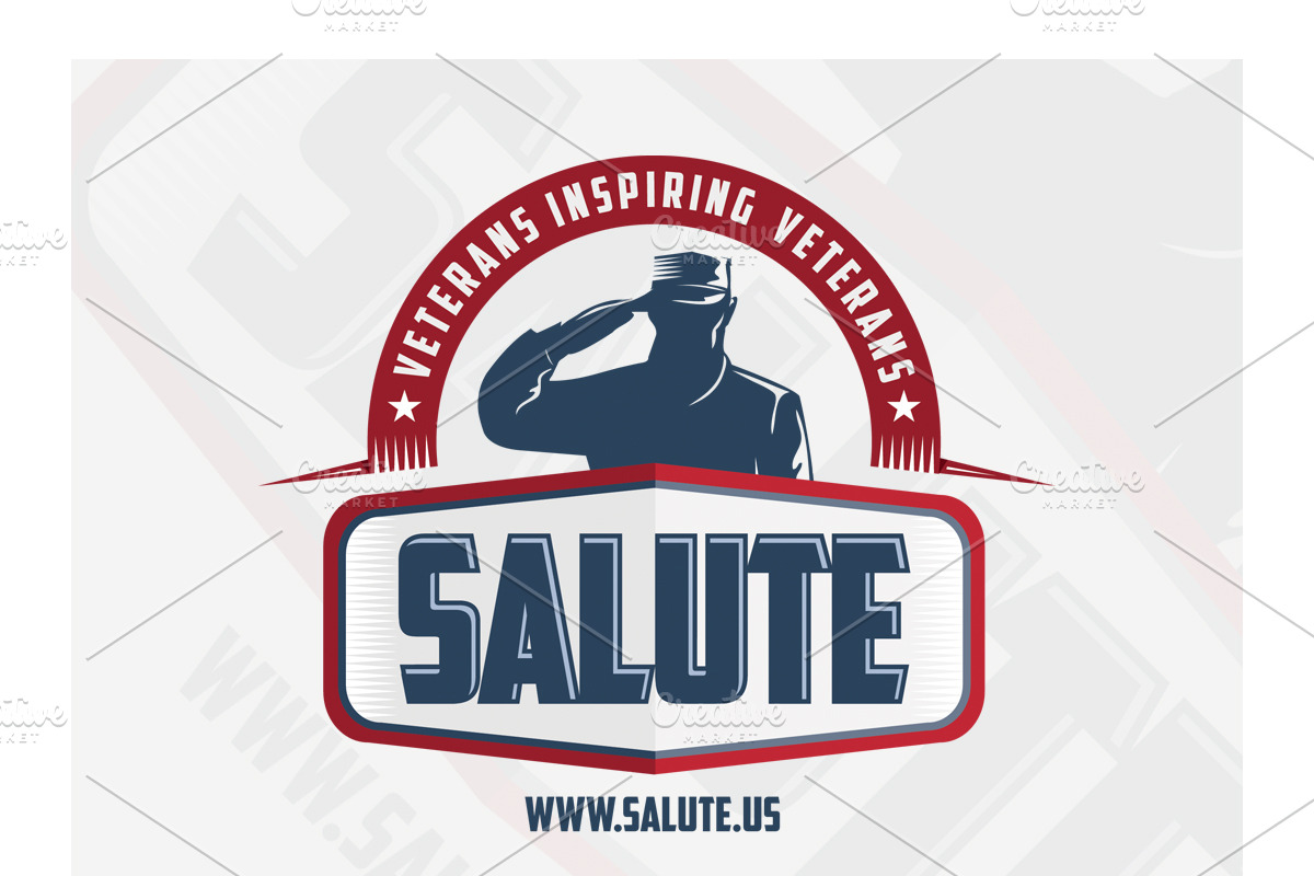 Salute Logo, a Branding & Logo Template by Creatiph Market (Photo 2 of 2)