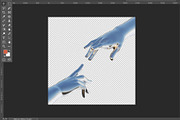 metal gesture hands 3d render, a Technology Illustration by Mary P (Thumbnail 2 of 2)