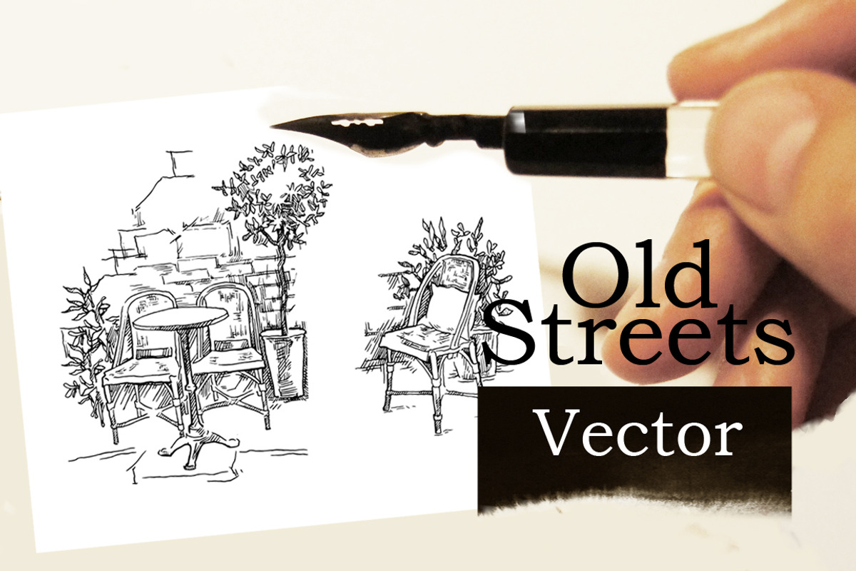Old Town Fragment, a Texture Illustration by Penndpaper