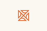 Abstract Geometric Square Cross Logo, a Branding & Logo Template by johnkent (Thumbnail 1 of 3)