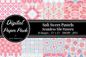 Soft Sweet Pastel Abstract Patterns