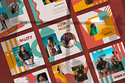 Geomei 90' Instagram Templates, a Social Media Template by Azruca (Thumbnail 4 of 9)