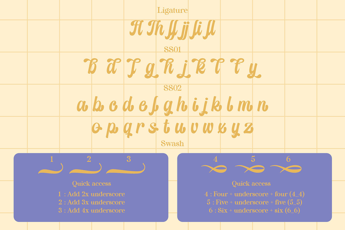 Thick Dream | Retro Script, a Handwritten Font by Lemonthe (Photo 6 of 7)