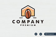 House coffee home logo design, a Branding & Logo Template by mouze_art (Thumbnail 4 of 4)